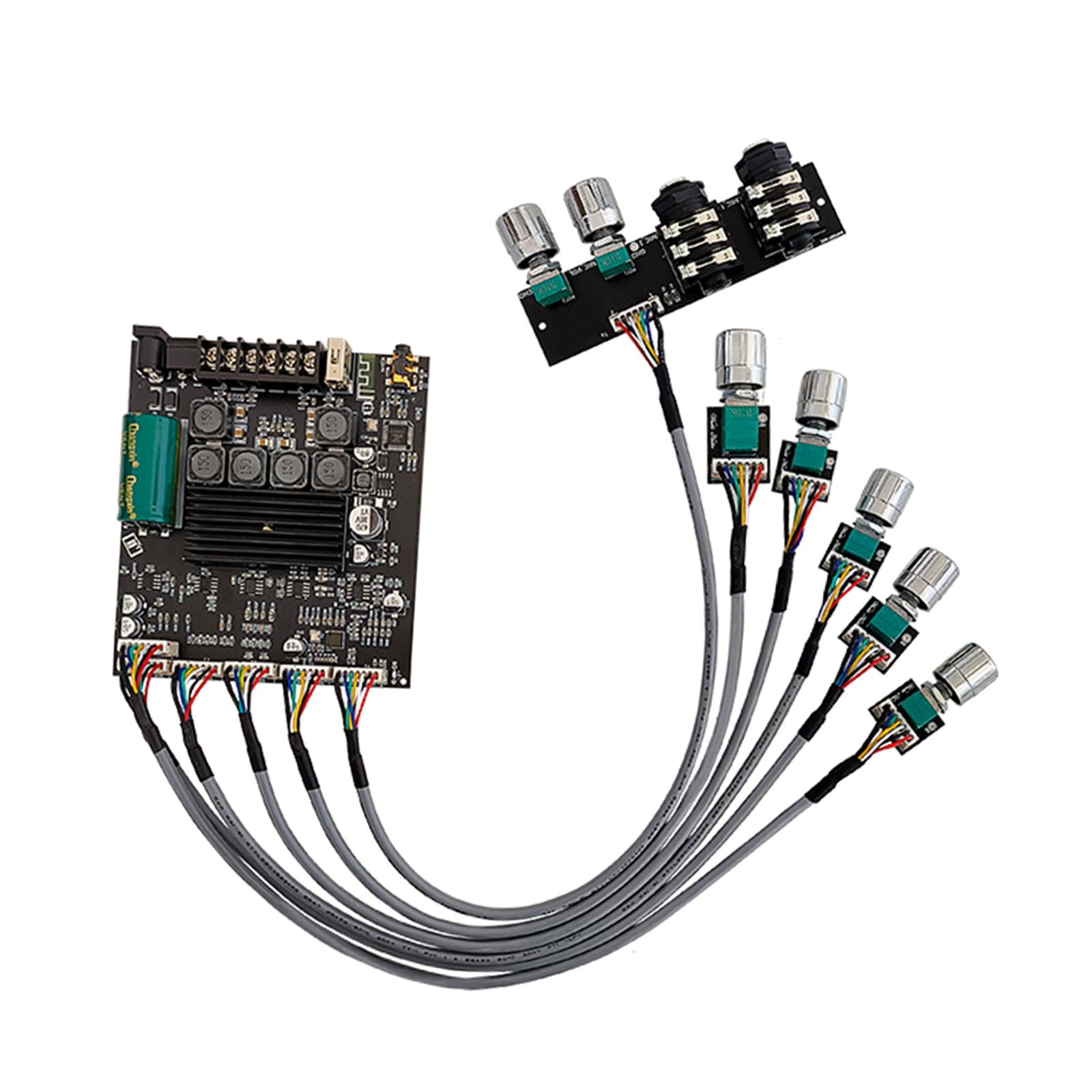 Bothyi - Plantilla De Amplificador De Micrófono 15m Distancia De Transmisión Tpa3116d2 50wx2+100w