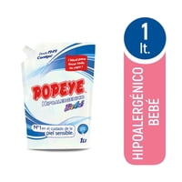 Jabón Líquido Hipoalergénico Bebé Doypack 1 L Popeye