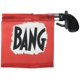 thumbnail image 1 of Pistola de Juguete Loftus International 13 cm Rojo/Negro/Blanco, 1 of 2