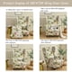 thumbnail image 2 of Funda de silla Wingback CRFATOP de elastano con estampado elástico, 2 unidades, 2 of 6