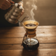 thumbnail image 2 of Dripper V60 Cafetera Vidrio 400ml Madera Borosilicato, 2 of 6