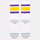 thumbnail image 3 of Stance Sock Men Tube Los Angeles Lakers White, 3 of 3