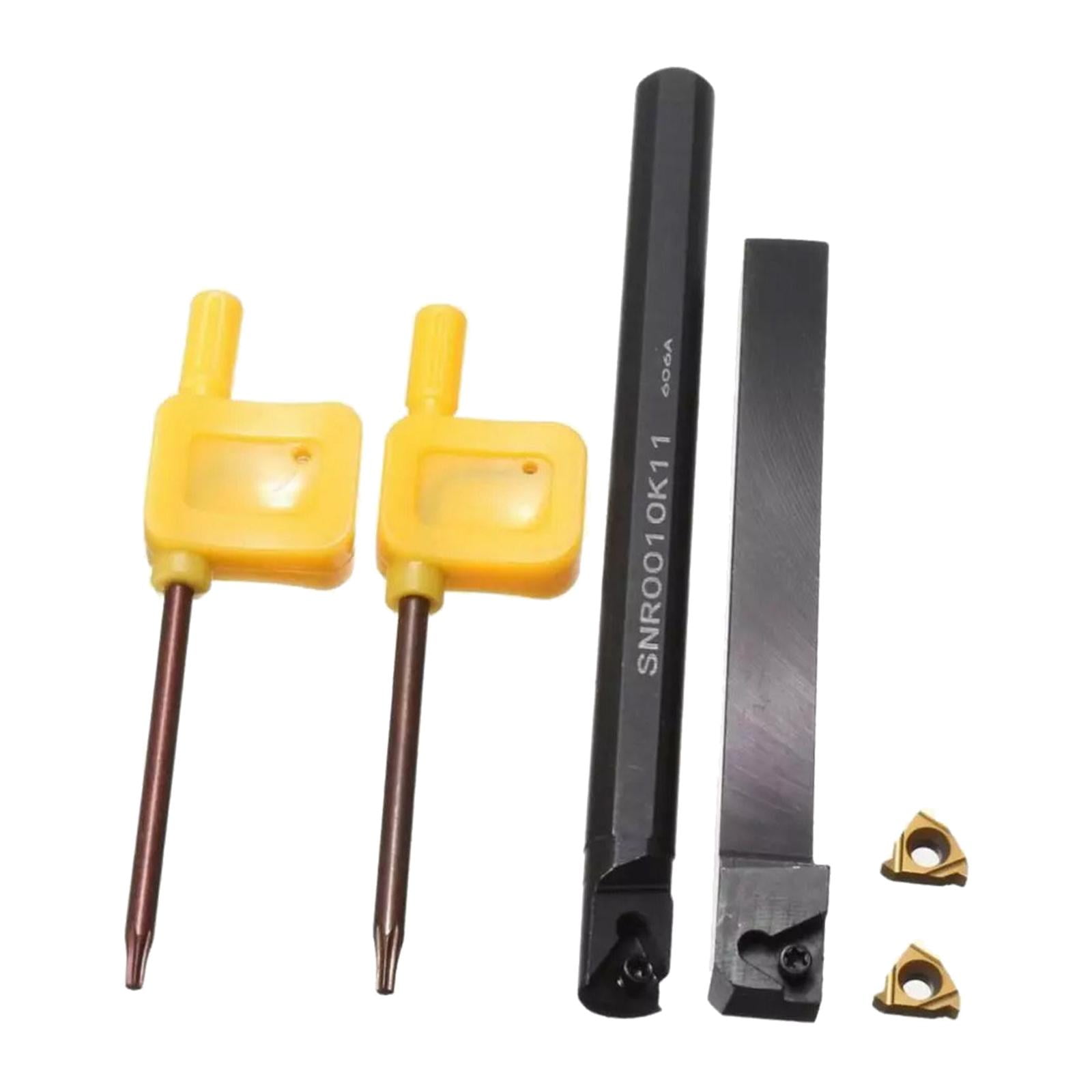 Magideal - Barra Roscadora De Torno Herramienta De Torneado Accesorios Resistentes Al Desgaste Para Profesionales