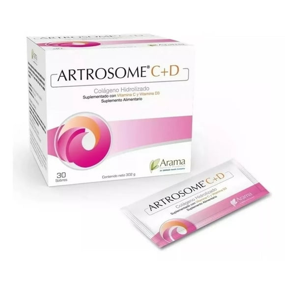 Artrosome C + D Colágeno Hidrolizado 30 Sobres Suplemento