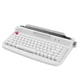 thumbnail image 1 of Teclado De Máquina De Escribir 84 Teclas Bluetooth5.0 Compacto Profesional Para Tableta Blanco, 1 of 1