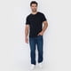thumbnail image 4 of Polera Hombre Slub Bolsillo Negro Corona, 4 of 5