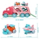 thumbnail image 4 of Camión transportador de juguetes 5 en 1 con luces y sonidos para niña de 2+ años, 4 of 7
