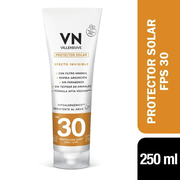 Protector solar Villeneuve f30, 250 ml