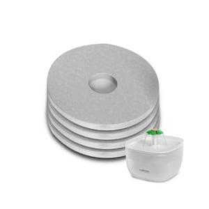 Thorben Pet Tech - Filtros Fuente De Agua Eléctrica 4 Filter Water Fountain