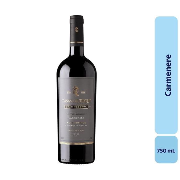 Vino Carménère Botella, 750 mL