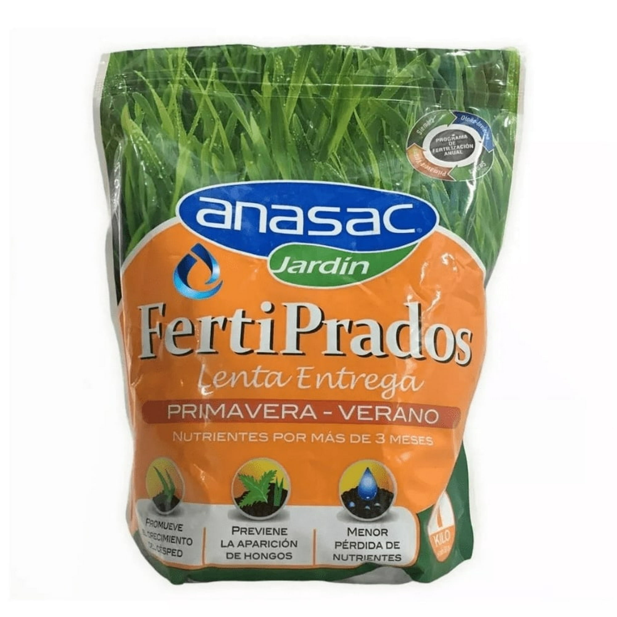 Anasac - Ferti Prados Primavera-verano 1kg Lenta Entrega