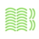 thumbnail image 4 of 20 Piezas Recambios Para Rizador De Pesta?as Fácil De Instalar Accesorio Cosmético Portátil Verde, 4 of 5
