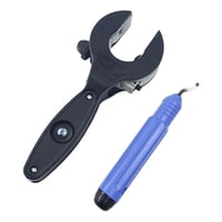 Magideal - Cortador De Tubos Con Trinquete, Herramienta De Corte Para Bricolaje, Compatible Con Tubos De 8-29 Mm, Compacto Y Ajustable, Con Cortador De Recorte,