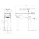 thumbnail image 5 of MONOMANDO LLAVE GRIFO LAVATORIO MODELO HIGH DALLAS MARCA PMB, 5 of 6