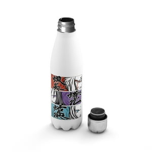 Creango - Botella Agua Termica Naruto Los Tres Sannin De Acero Inoxidable
