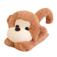 Magideal - Animal De Peluche Hugger Pulseras De Animales Usables Pulsera De Bofetada Muñeca De Niños Juguete De Peluche Para Fiesta Decoración De La Habitación D Mono