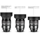 thumbnail image 4 of Kit de filtros Big Mike's de 3 piezas (UV-CPL-FLD) y capucha para lentes Tulip de 49 mm, 4 of 9