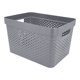 thumbnail image 3 of Cesta Almacenamiento 17L plastico, Gris 1 un, 3 of 3
