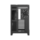 thumbnail image 5 of Gabinete Gamer XYZ Tesseract, Vidrio Panorámico 3D, Doble Cámara, 4x Fans ARGB, ATX, Black, 5 of 8