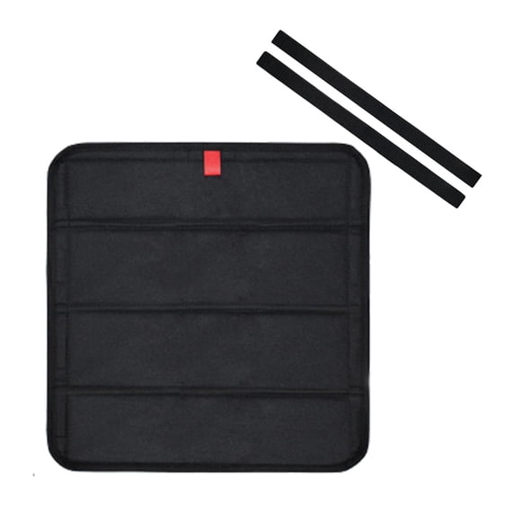 Cubierta de claraboya para RV, cubierta de ventilación de techo para RV, protector plegable, ventilación universal para RV Negro
