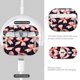 thumbnail image 4 of Funda para AirPod Pro 3 SXboxing con lazos rosas y llavero, 4 of 7