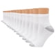 thumbnail image 1 of Pack económico de calcetines Hanes para mujer, 14 pares, blancos, tallas 8-12, 1 of 3