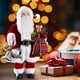 thumbnail image 1 of Adornos navideños de Papá Noel para niños menores de 18 años con bolsa de regalos de 46 cm, 1 of 6