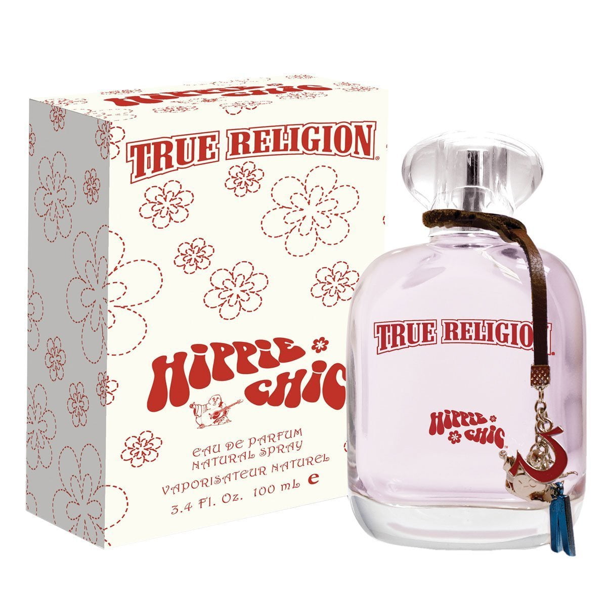 Perfume True Religion Hippie Chic Eau De Parfum para mujer, 100 ml