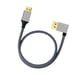 thumbnail image 1 of Cable DisplayPort De 100 Cm Para Juegos, Cable Trenzado De Nailon Antiinterferencias, Cable DP Con Curvatura Hacia La Izquierda, 1 of 5