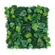 thumbnail image 2 of Panel de Pared de Césped Artificial de 19" X 19", Panel de Pared de Seto, Cerca de Privacidad, Fondo de Vegetación, Decoración de Pared para Bodas, Fe Estilo B, 2 of 5