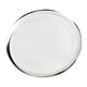 thumbnail image 4 of Bandeja de tocador decorativa Organizador de almacenamiento de de material acero inoxidable Aperitivos Bandejas de comida Bandeja de servicio forma forma forma para Plata, 4 of 5
