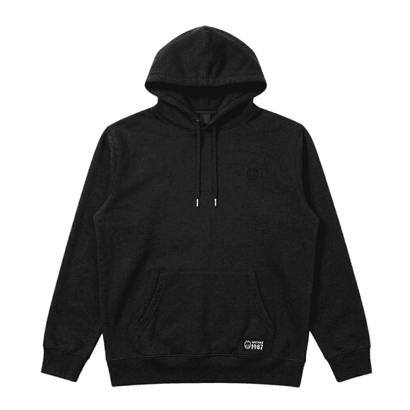 Polerón Hoodie Oversized Hombre Spitfire Grip State Negro