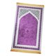 thumbnail image 5 of Elegante Alfombra De Oración Musulmana Regalo De Ramadán Exquisito Para Eid Bay Window Pasillo Violeta, 5 of 5