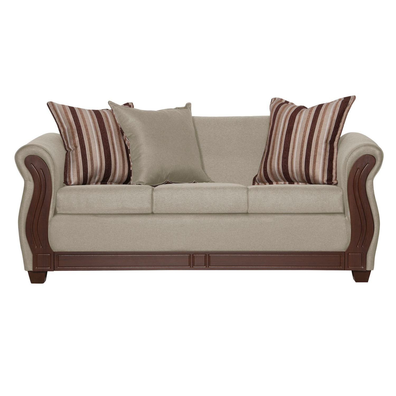 Ruzam Mobel - Sofá Atenas 3 Cuerpos Beige