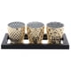 thumbnail image 1 of Set Portavelas Decorativo Bandeja Espejo 4 Piezas, 1 of 4