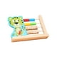thumbnail image 3 of Juguete De Aprendizaje De Matemáticas Reloj De Aprendizaje De Madera Clásico Para Niños Pequeños Tiger, 3 of 5