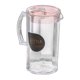 thumbnail image 2 of Jarra De Agua, Regalo De Verano, Jarra Para Nevera, Para Limonada, Agua Fría Y Caliente, Té Helado, Rosa, Redonda, 2 of 3