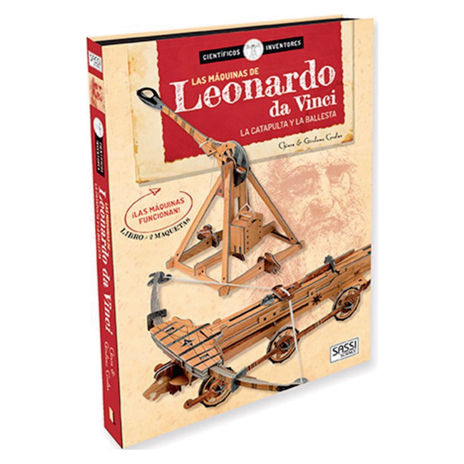 Manolito Books - Libro Mas Maqueta Las Maquinas De Leonardo Da Vinci