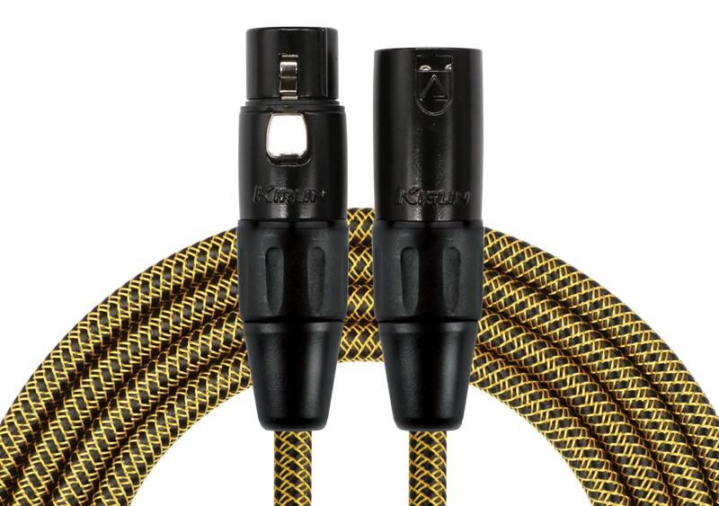 Kirlin - Cable Microfono Estandar Xlr 3M Amarillo Mwc 270Pb 3 Bya
