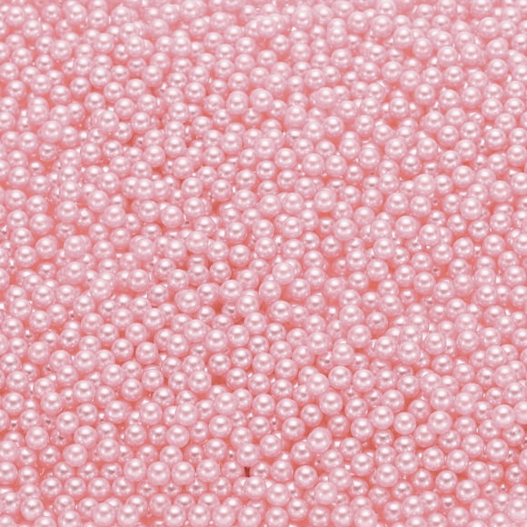 Uxcell Faux Pearl Beads 4mm Light Pink