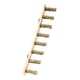 thumbnail image 5 of Puente de escalera de madera para pájaros, perca de escalera para loros y pájaros, juguetes para masticar pájaros, madera, perchas para pájaros para j 8 secciones, 5 of 5