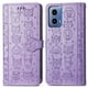 thumbnail image 1 of Funda Cartera FOXDOCK para Motorola Moto G34 , Flip PU con Relieve de Gatos y Perros, Tarjetero y Soporte, 1 of 6