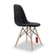 thumbnail image 1 of Silla Eames Capitone York Negra, 1 of 2