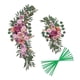 thumbnail image 4 of Flores artificiales Swag, centro guirnalda arco falso boda arco flores guirnalda para puerta delantera fiesta pared telón de fondo Violeta, 4 of 5