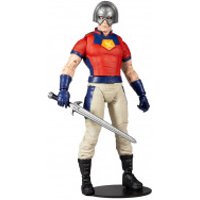 Figura De Acción Peacemaker 7' Mcfarlane Toys Con Build-A King Shark Piece