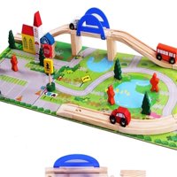 Pellitos - Pista De Madera Con Paso Sobre Nivel.