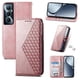 thumbnail image 1 of Funda Flip FOXDOCK para Realme C65 , Estilo Billetera con Diseño Rombo, Correa de Mano y Soporte, Uso Diario, 1 of 6