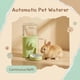 thumbnail image 2 of Conejo botella de agua, 600ml / 21oz colgante agua dispensador alimentador jaula caja conejo cachorro gato chinchilla hurón cerdos de guinea ardilla erizo (verde), 2 of 3