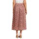 thumbnail image 3 of Falda larga plisada floral para mujer 2026 elástica de cintura alta casual boho faldas de verano M rojo, 3 of 6