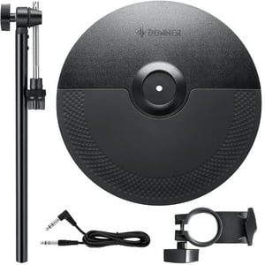 Juego De Platillo Mute Con Soporte Donner Ded-200Cy